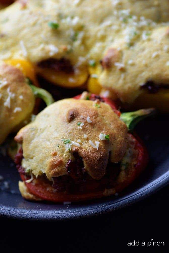 Stuffed Peppers with Cornbread Crust: Ready in Under 30 Minutes